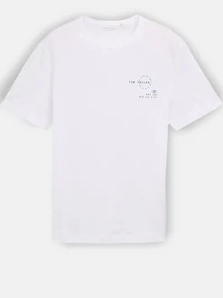 Herren Tom Tailor Herren T-Shirt mit Logoprint