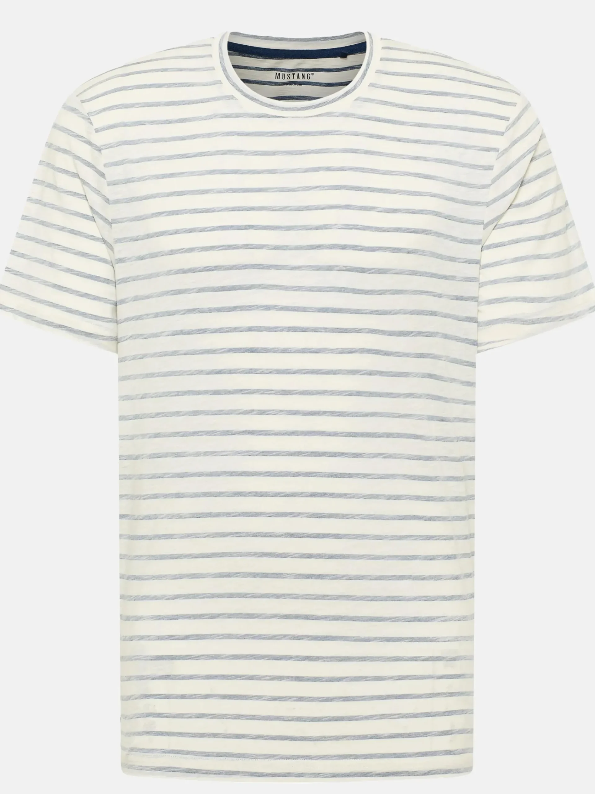 Herren Mustang Herren T-Shirt mit Streifen