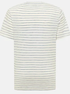 Herren Mustang Herren T-Shirt mit Streifen