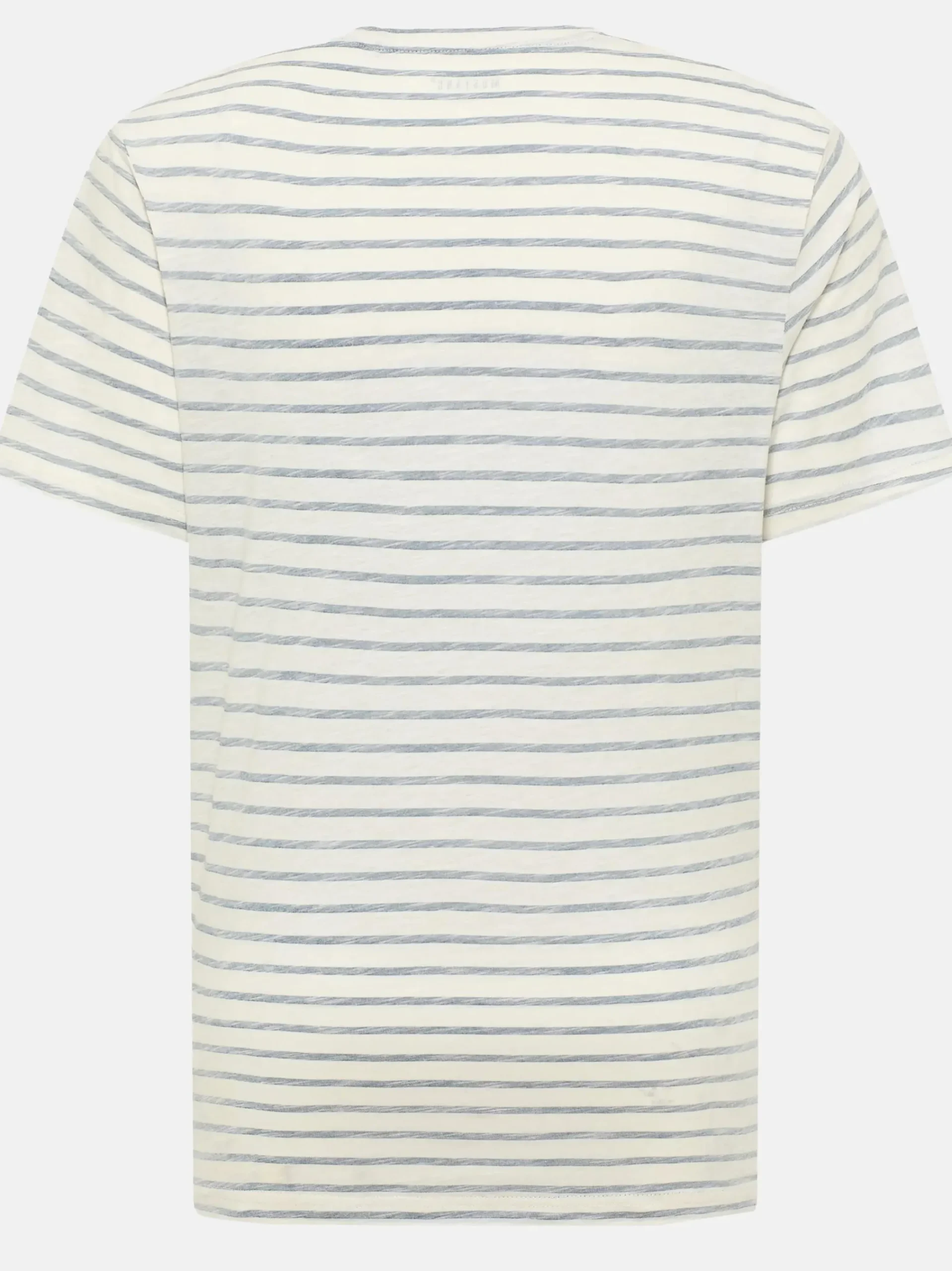 Herren Mustang Herren T-Shirt mit Streifen