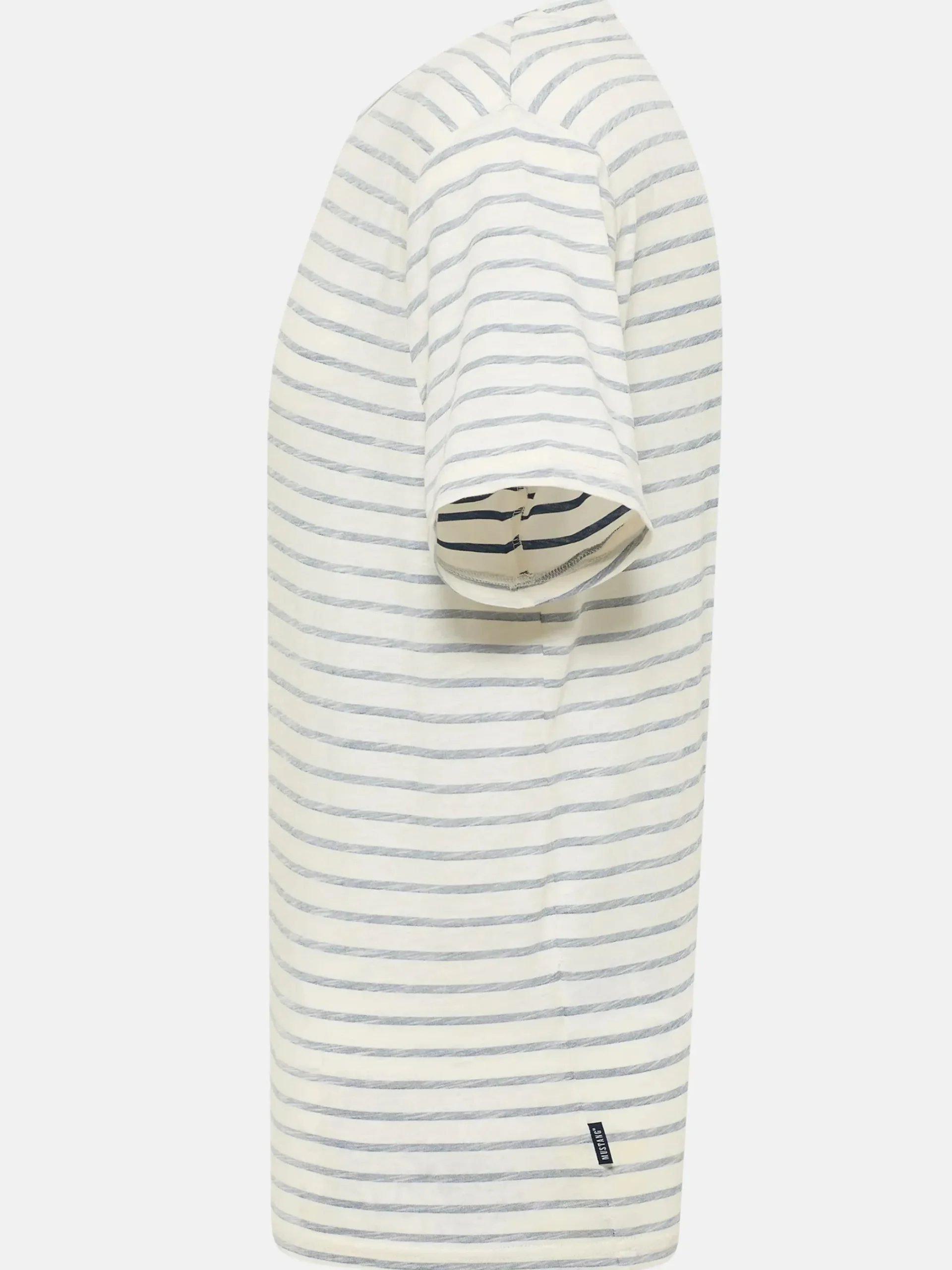 Herren Mustang Herren T-Shirt mit Streifen