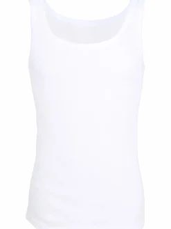 Herren Ceceba Herren Unterhemd in Doppelripp