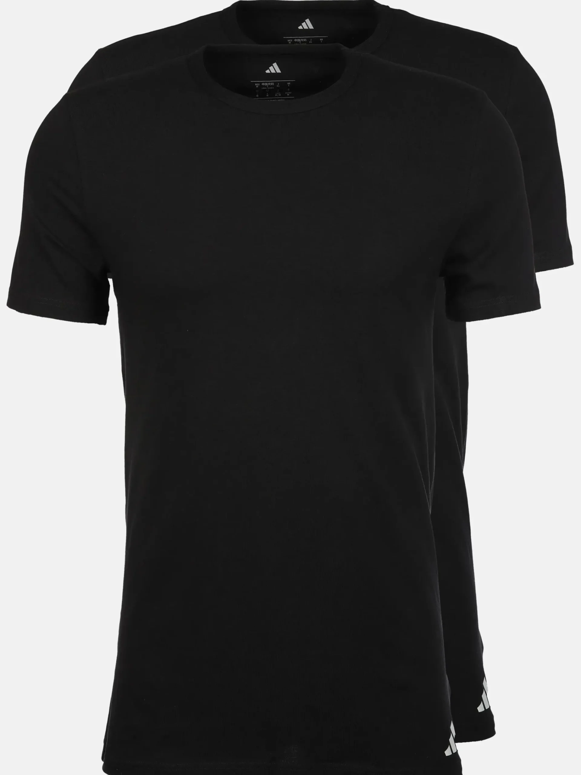 Herren Adidas Herren Unterhemden mit Ärmel im 2er Pack