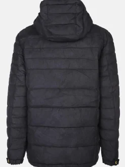 Herren Jim Spencer Herren Velour Steppjacke mit Kapuze