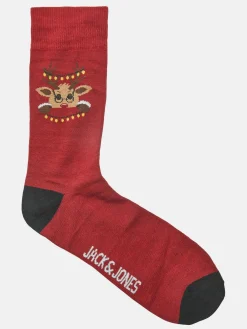 Herren Jack Jones Jack & Jones JACAFRAZ XMAS SOCKS G Socken