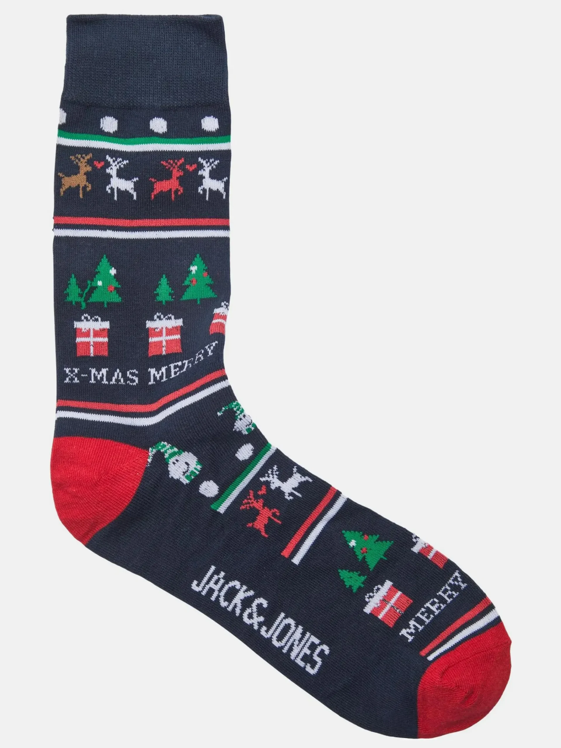 Herren Jack Jones Jack & Jones JACJINGLE SOCKS GIFTB Weihnachtssocken