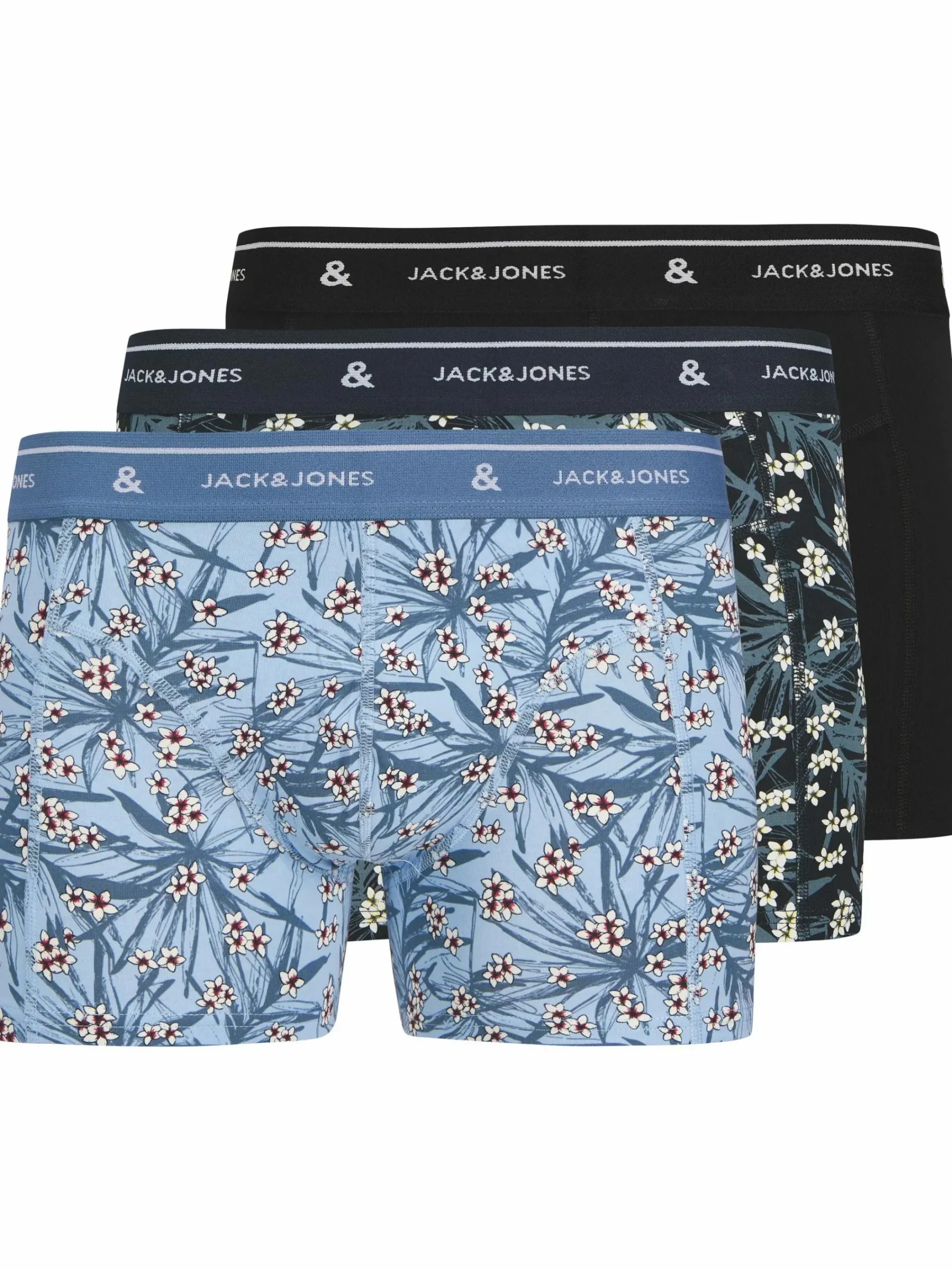 Herren Jack Jones Jack & Jones JACZACH TRUNKS Boxershorts 3er Pack