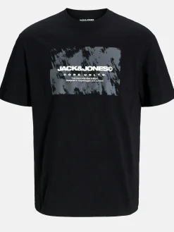 Herren Jack Jones Jack & Jones JCOAERO FRONT PRINT T Shirt