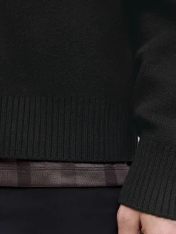 Herren Jack Jones Jack & Jones JCOCOVER KNIT SPLIT N Strickpullover