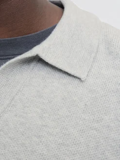 Herren Jack Jones Jack & Jones JCOCOVER KNIT SPLIT N Strickpullover