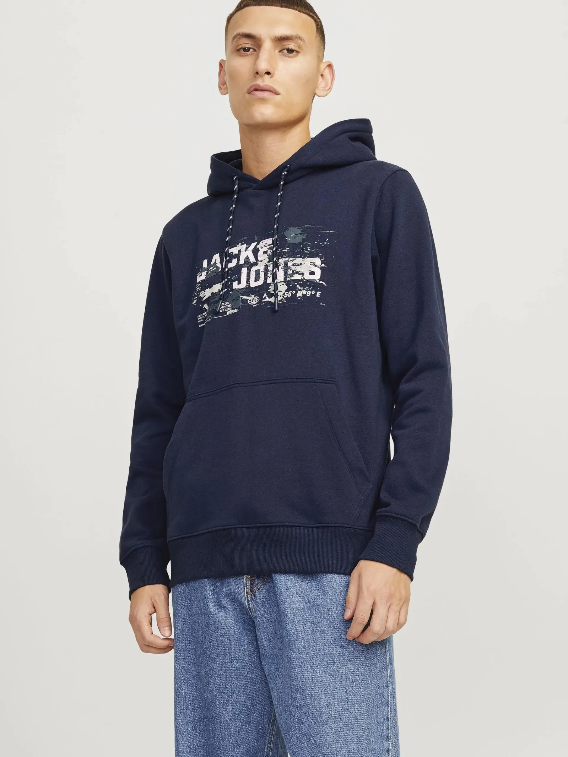 Herren Jack Jones Jack & Jones JCOOUTDOOR LOGO SWEAT Hoodie