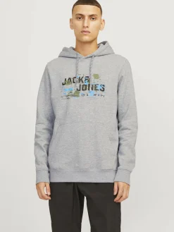 Herren Jack Jones Jack & Jones JCOOUTDOOR LOGO SWEAT Hoodie