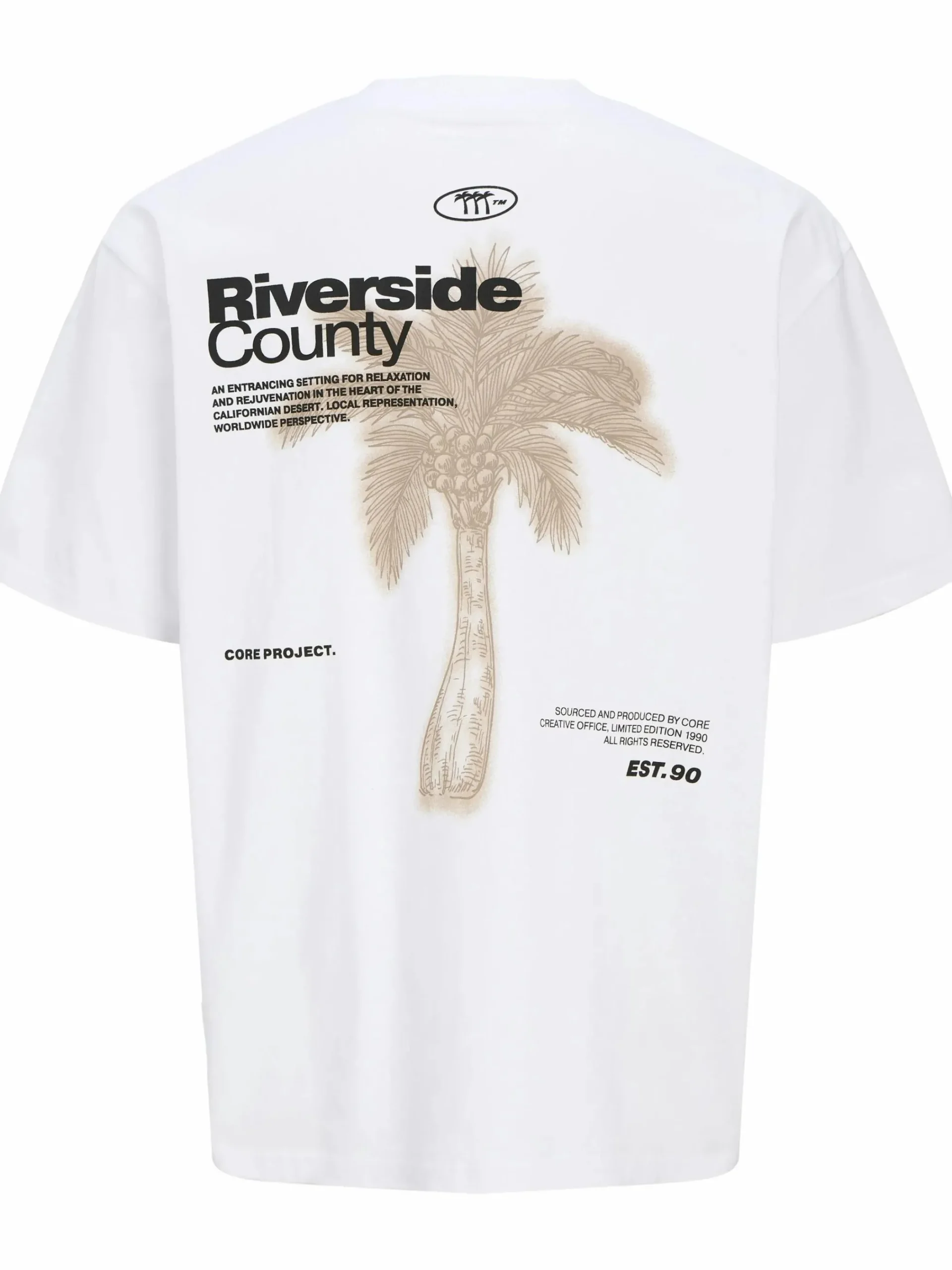 Herren Jack Jones Jack & Jones JCORETREAT TEXT BACK T-Shirt