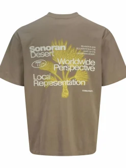 Herren Jack Jones Jack & Jones JCORETREAT TEXT BACK T-Shirt