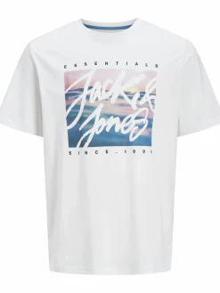 Herren Jack Jones Jack & Jones JJCOLTON PHOTOPRINT T-Shirt