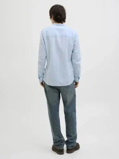 Herren Jack Jones Jack & Jones JJEBREEZE BAND SHIRT Hemd