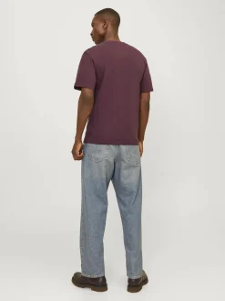 Herren Jack Jones Jack & Jones JJECALEB VARSITY TEE T-Shirt