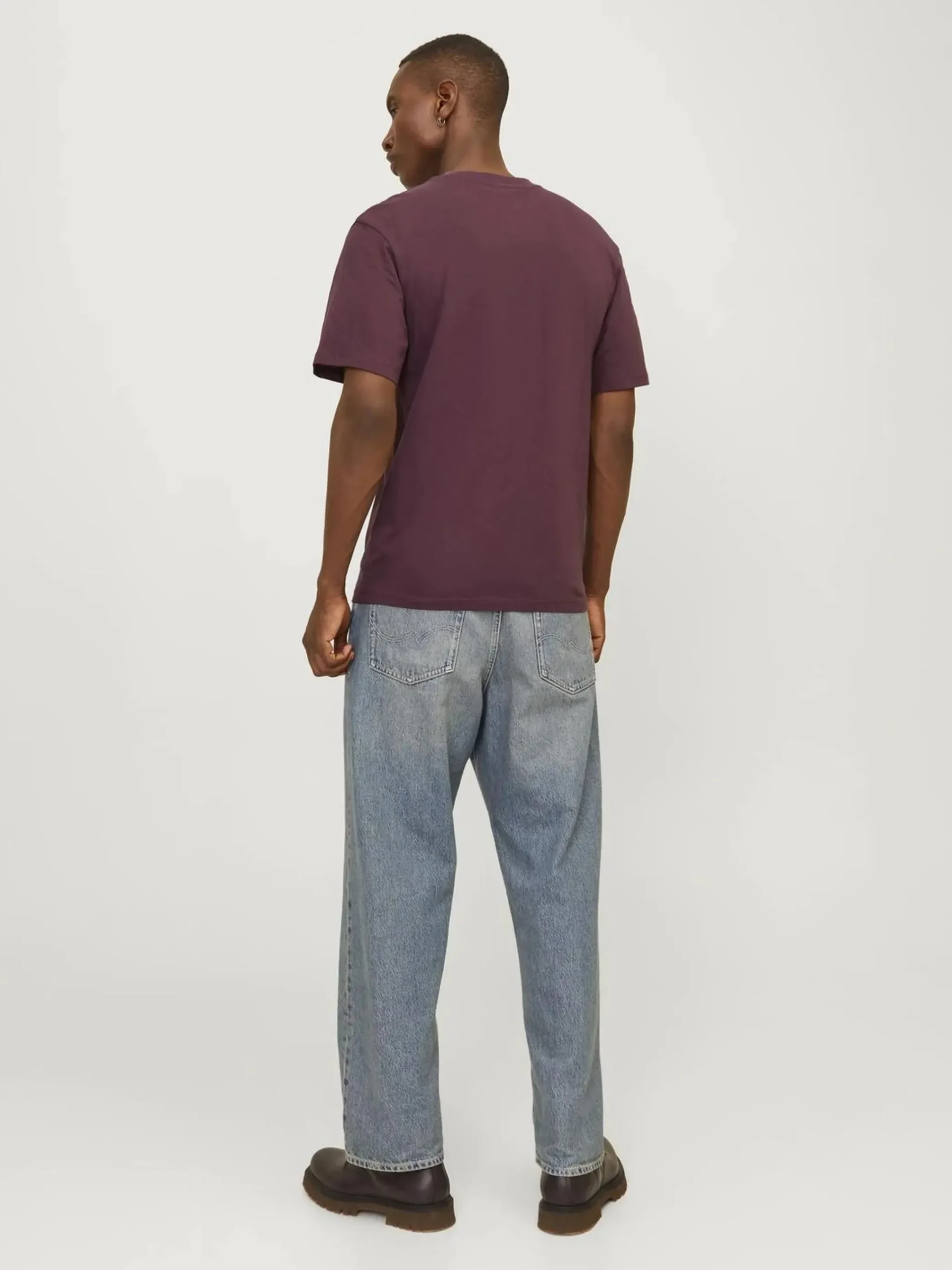 Herren Jack Jones Jack & Jones JJECALEB VARSITY TEE T-Shirt