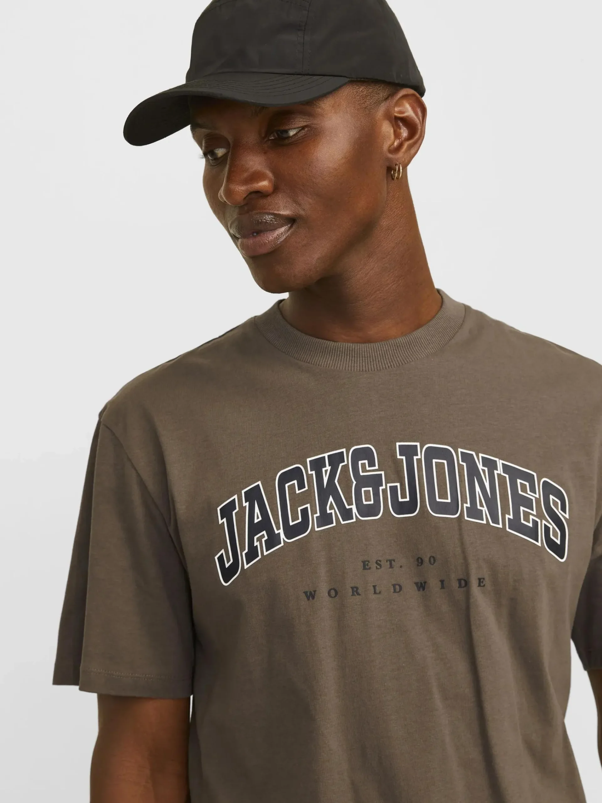 Herren Jack Jones Jack & Jones JJECALEB VARSITY TEE T-Shirt