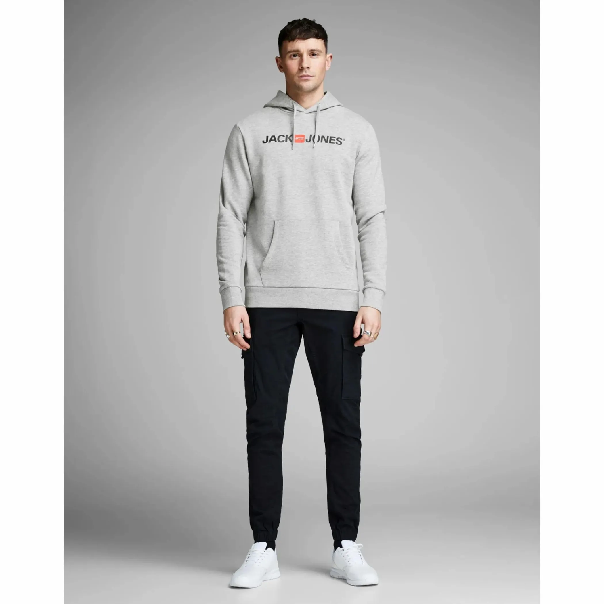 Herren Jack Jones Jack & Jones JJECORP LOGO SWEAT HO Hoodie