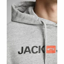 Herren Jack Jones Jack & Jones JJECORP LOGO SWEAT HO Hoodie