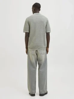 Herren Jack Jones Jack & Jones JJEGEORGE KNIT POLO S Strickpolo