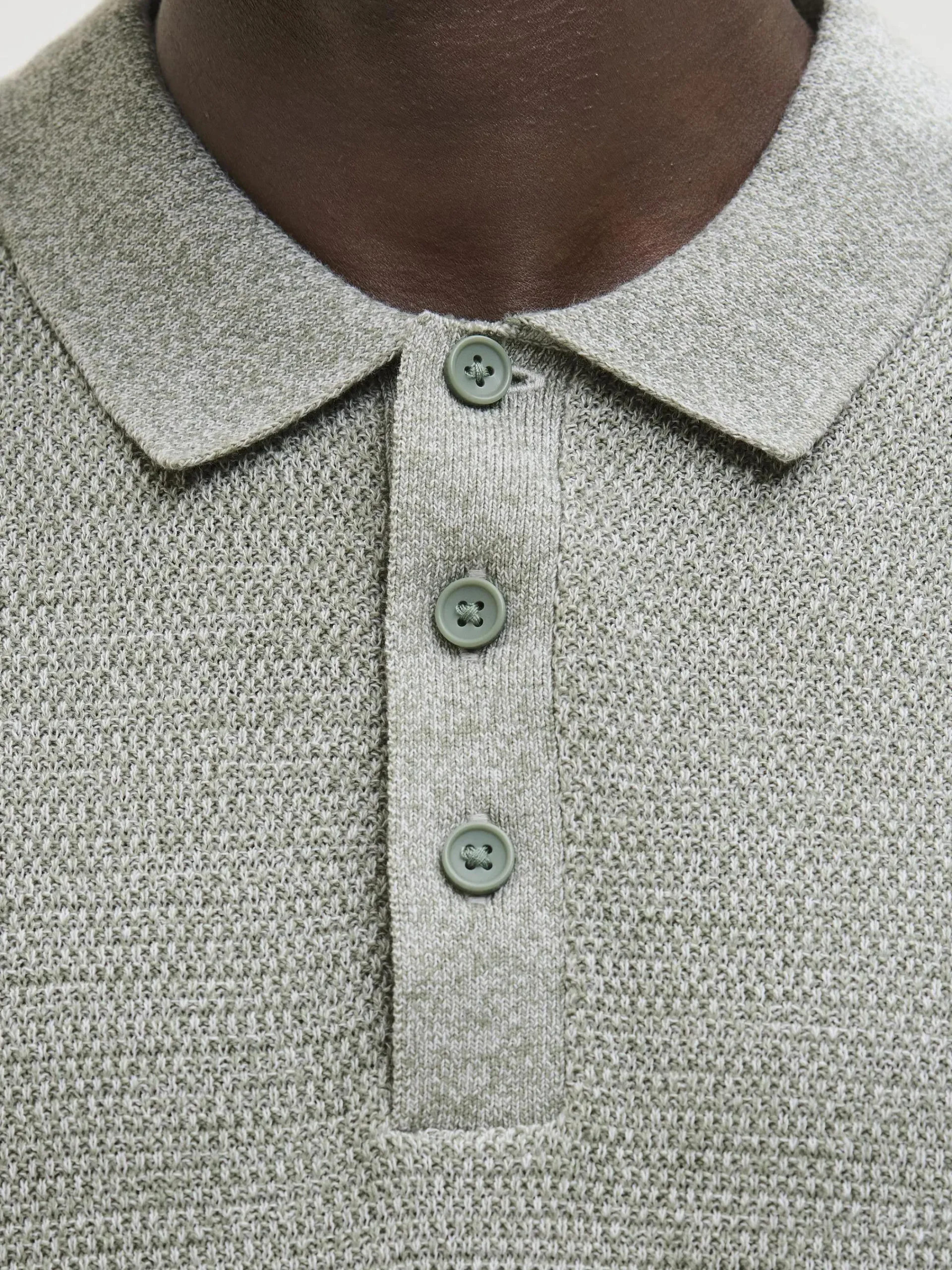 Herren Jack Jones Jack & Jones JJEGEORGE KNIT POLO S Strickpolo