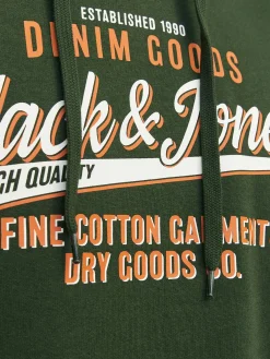 Herren Jack Jones Jack & Jones JJELOGO SWEAT HOOD 2 Hoodie