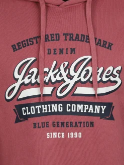 Herren Jack Jones Jack & Jones JJELOGO SWEAT HOOD 2 Hoodie