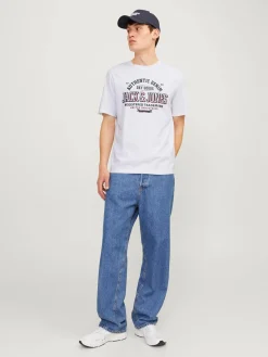 Herren Jack Jones Jack & Jones JJELOGO TEE SS O-NECK T-Shirt