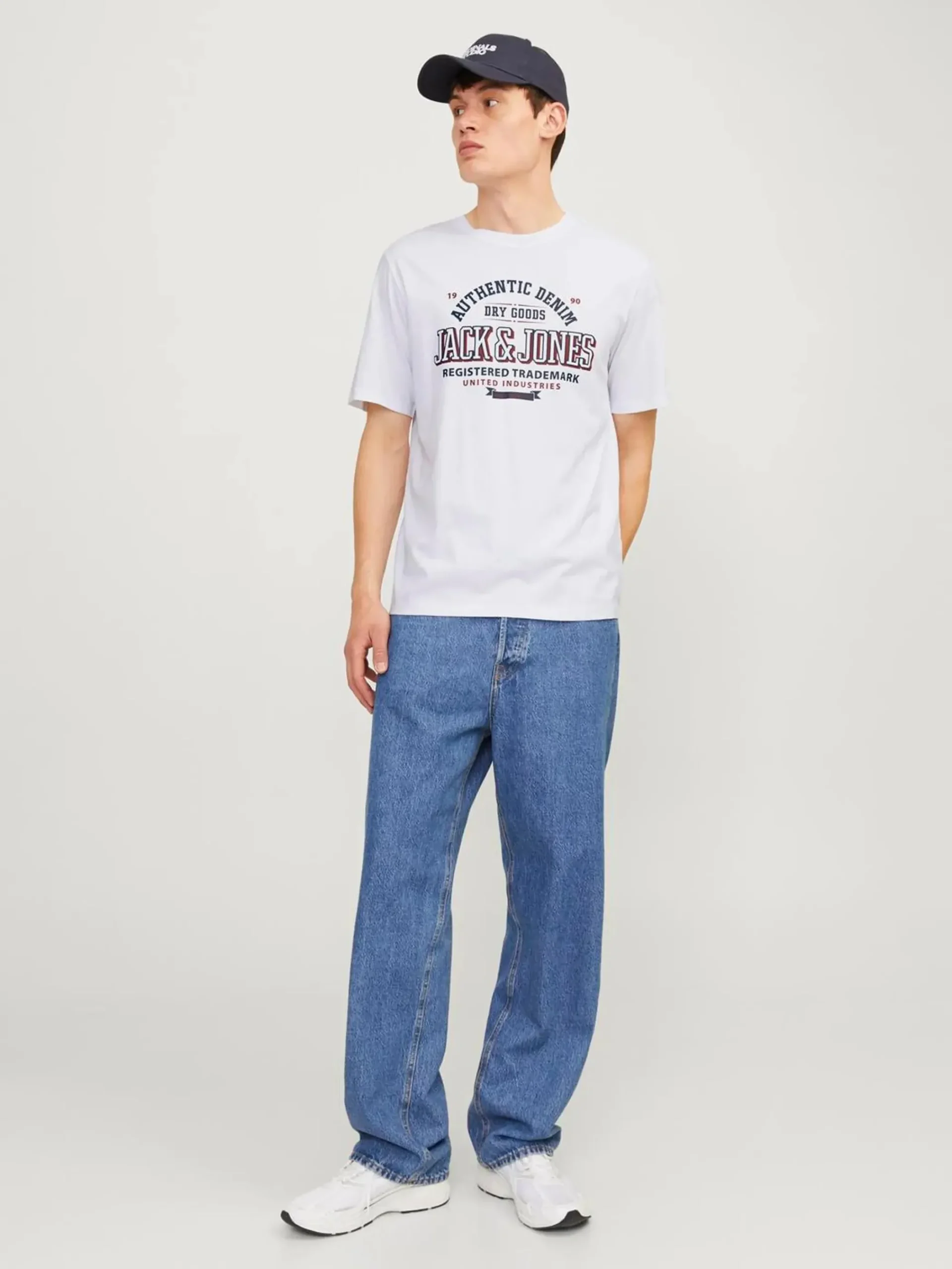 Herren Jack Jones Jack & Jones JJELOGO TEE SS O-NECK T-Shirt