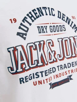 Herren Jack Jones Jack & Jones JJELOGO TEE SS O-NECK T-Shirt