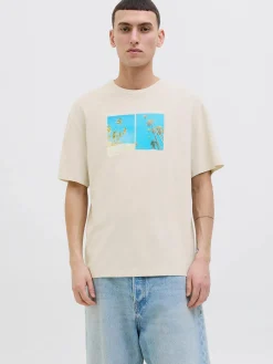 Herren Jack Jones Jack & Jones JJPORTO TEE SS CREW N Shirt