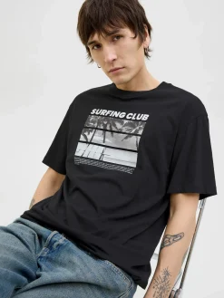 Herren Jack Jones Jack & Jones JJPORTO TEE SS CREW N Shirt