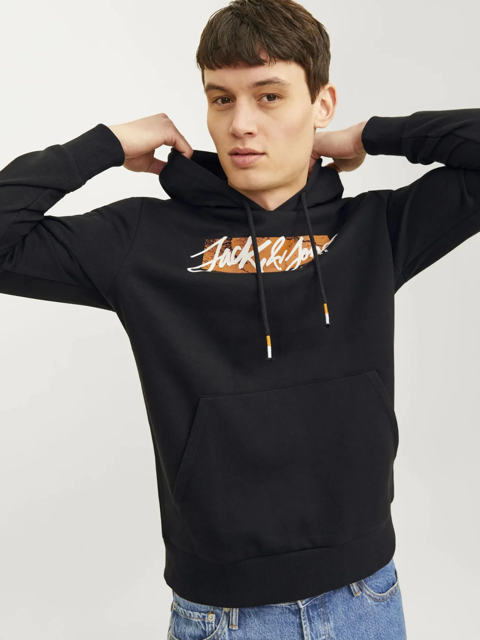 Herren Jack Jones Jack & Jones JJTILEY SWEAT HOOD LN Hoodie