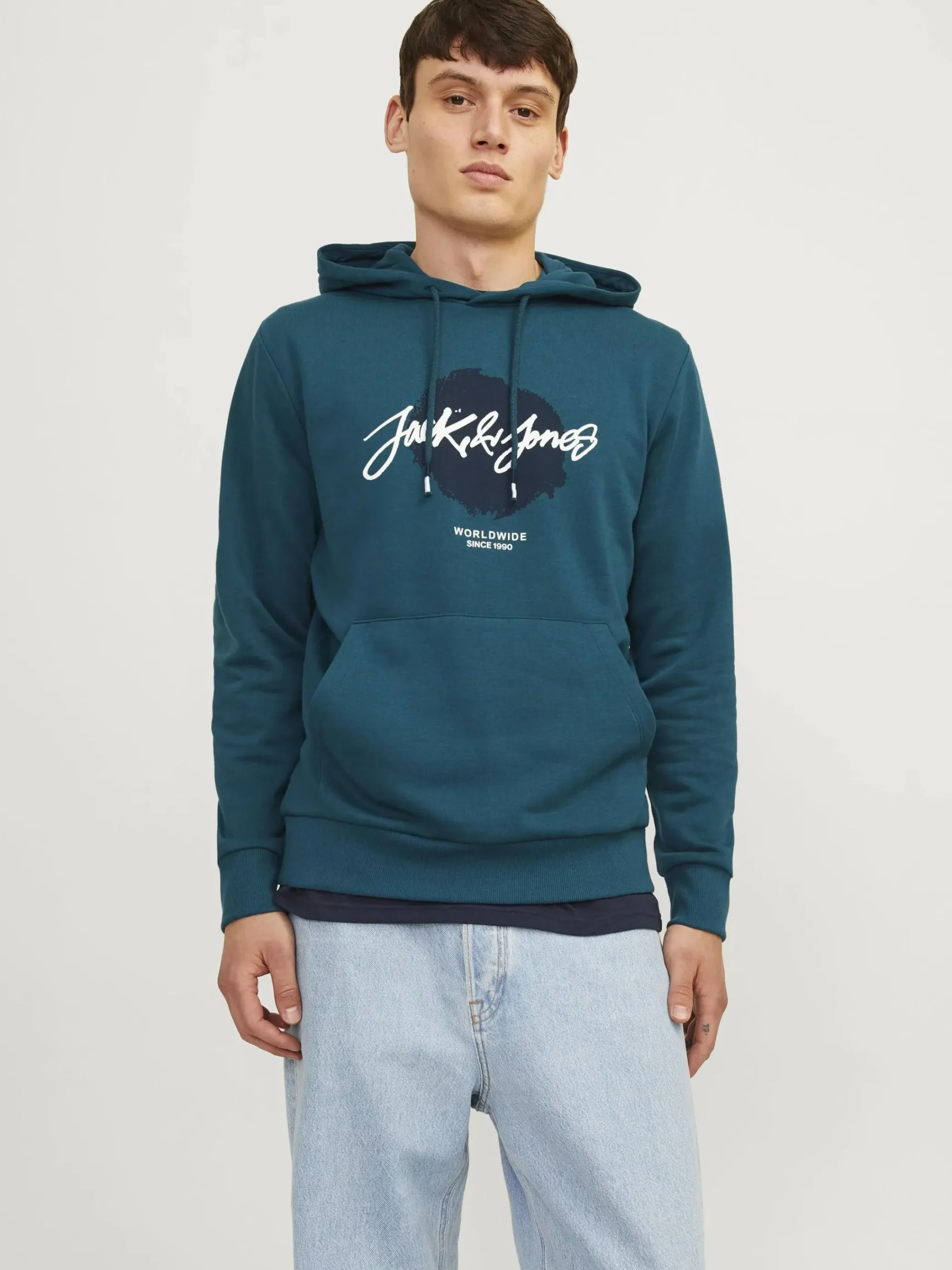 Herren Jack Jones Jack & Jones JJTILEY SWEAT HOOD LN Hoodie