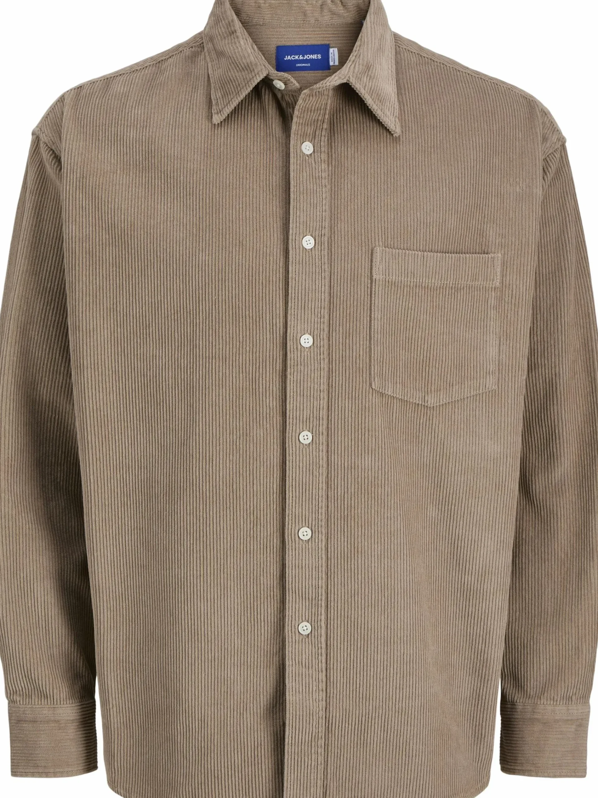 Herren Jack Jones Jack & Jones JORINWOOD OVERSIZED C Cordhemd