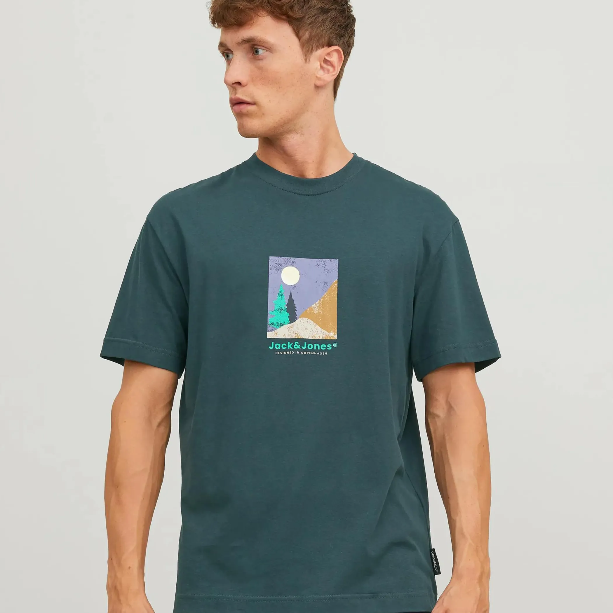 Herren Jack Jones Jack & Jones JORSILVERLAKE GRAPHIC Shirt