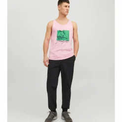 Herren Jack Jones Jack & Jones JORTULUM SKETCH TANK Tanktop