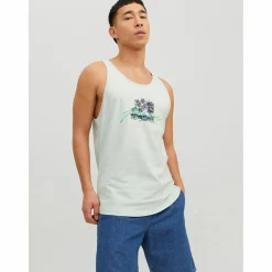Herren Jack Jones Jack & Jones JORTULUM SKETCH TANK Tanktop