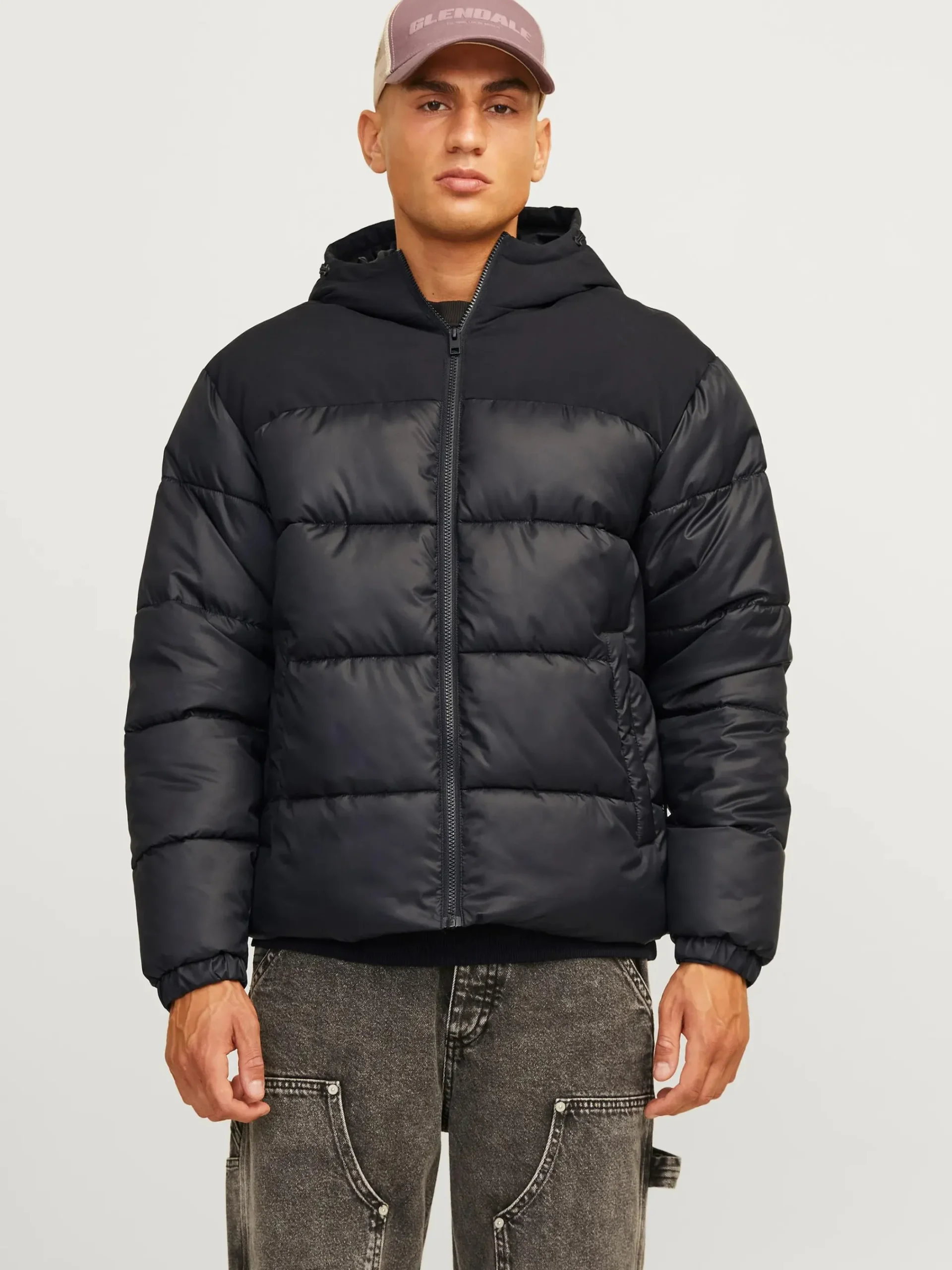 Herren Jack Jones Jack&Jones JJMOON HOOD PUFFER Blousonjacke