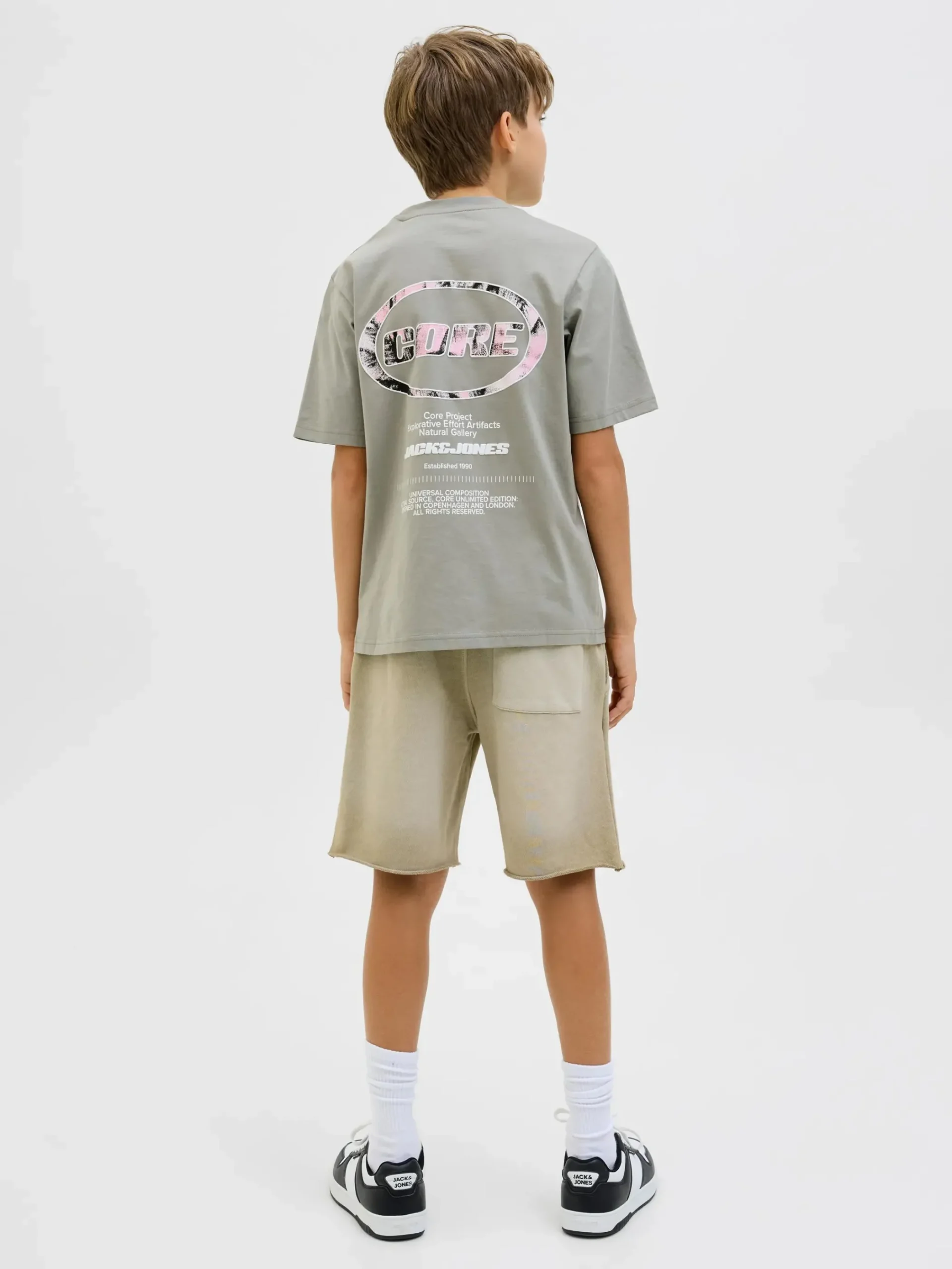 Kinder Jack&Jones Junior JCOLIDO AOP BACK PRIN T-Shirt