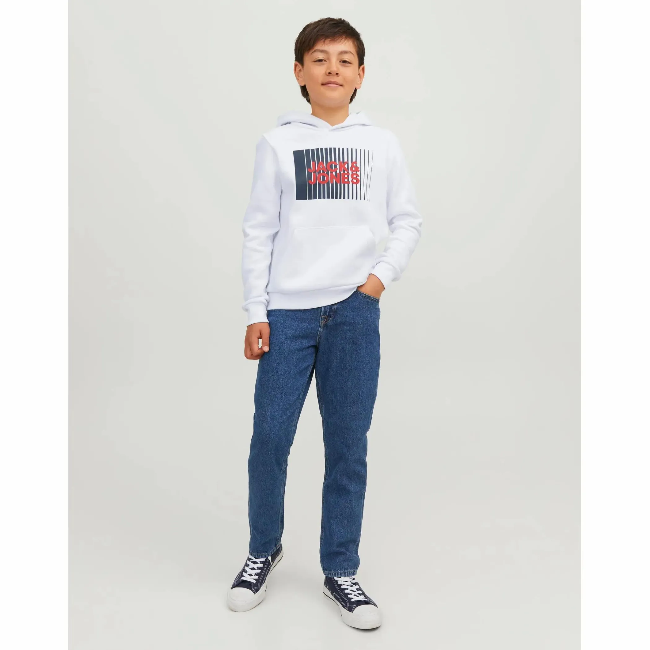 Kinder Jack&Jones Junior JJECORP LOGO SWEAT HO Sweathoodie