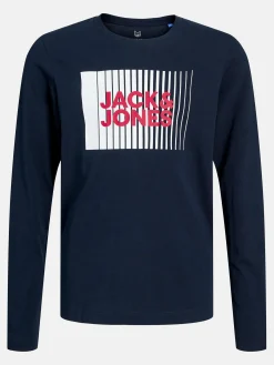 Kinder Jack&Jones Junior JJECORP LOGO TEE PLAY Langarmshirt