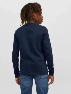 Kinder Jack&Jones Junior JJECORP LOGO TEE PLAY Langarmshirt