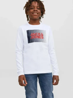 Kinder Jack&Jones Junior JJECORP LOGO TEE PLAY Langarmshirt