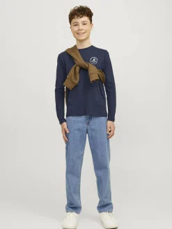Kinder Jack&Jones Junior JJESWIFT TEE LS NOOS Longsleeve