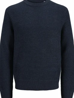 Kinder Jack&Jones Junior JJGLOBAL KNIT CREW NECK Strickpullover