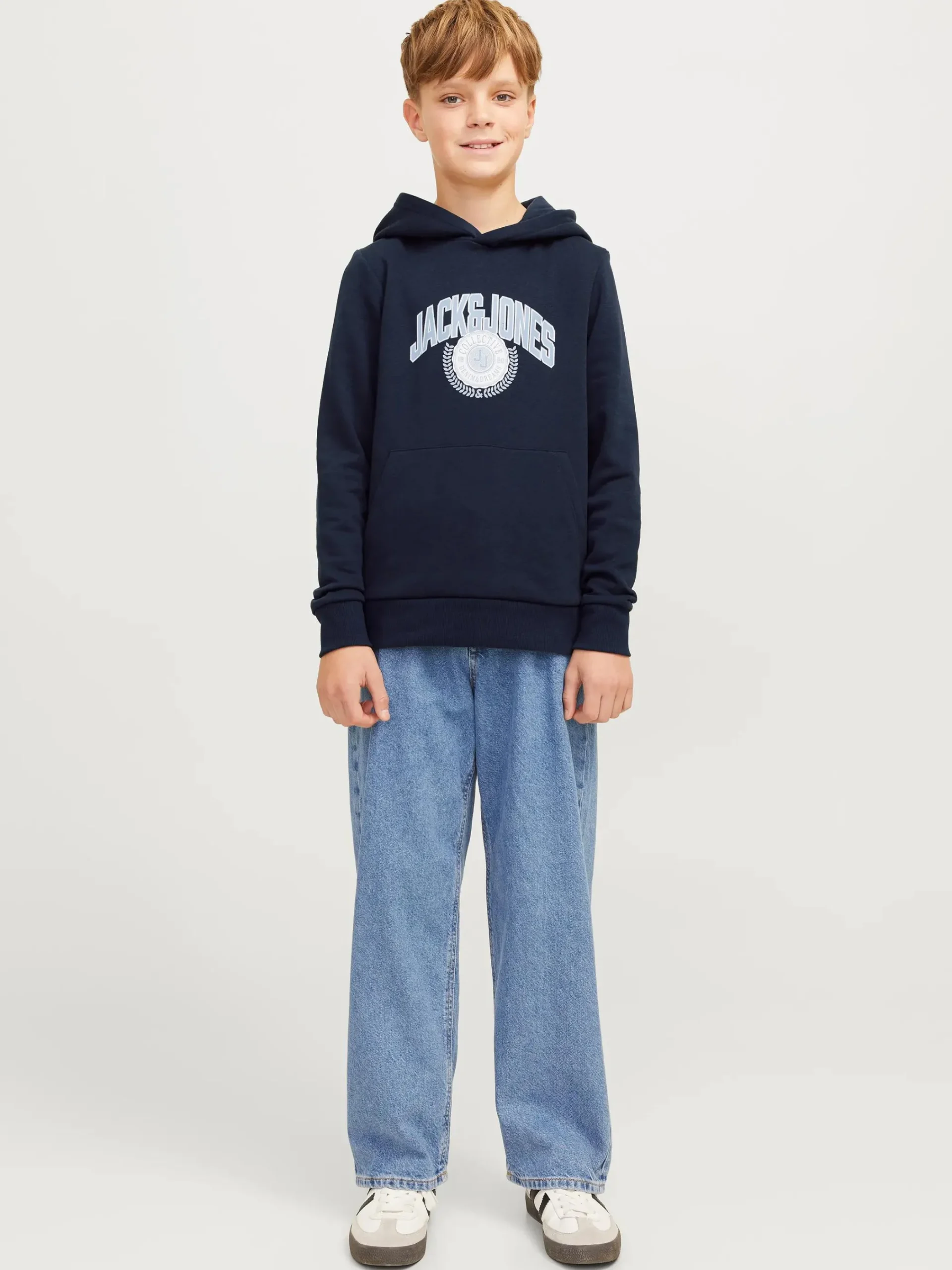 Kinder Jack&Jones Junior JJKAM VARSITY BRANDIN Hoodie