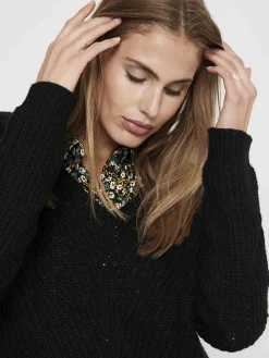 Damen Jacqueline Jacquline JDYNEW MEGAN L/S PULLOV Strickpullover mit V-Ausschnitt